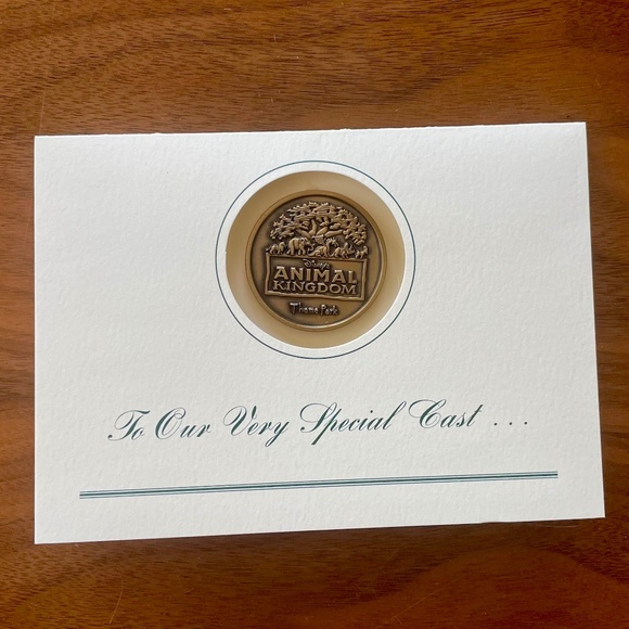 Disney's Animal Kingdom 1998 Opening Coin Medallion LE Cast Member Exclusive - Picture 1 of 8
